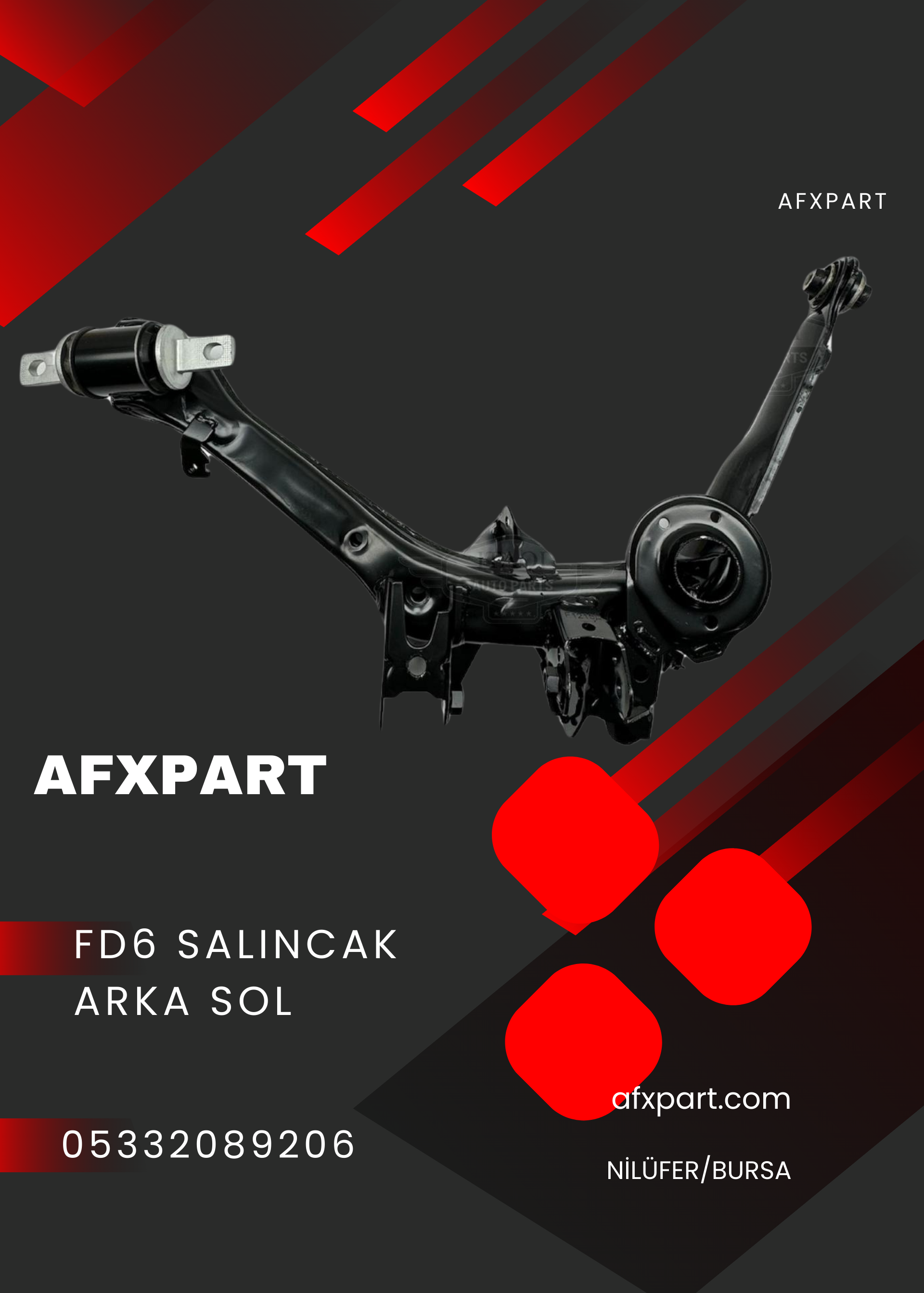 FD6 Civic Salıncak Arka Sol 2006-2011 UNİ-02-1234