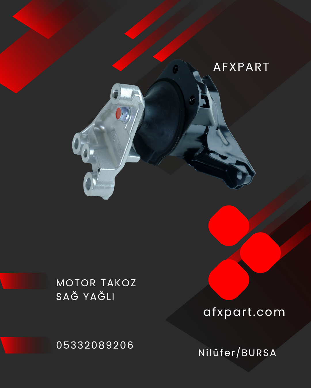 FD6 Civic Motor Takoz Yağlı Sağ 2006-2011   50820-SVA-A01