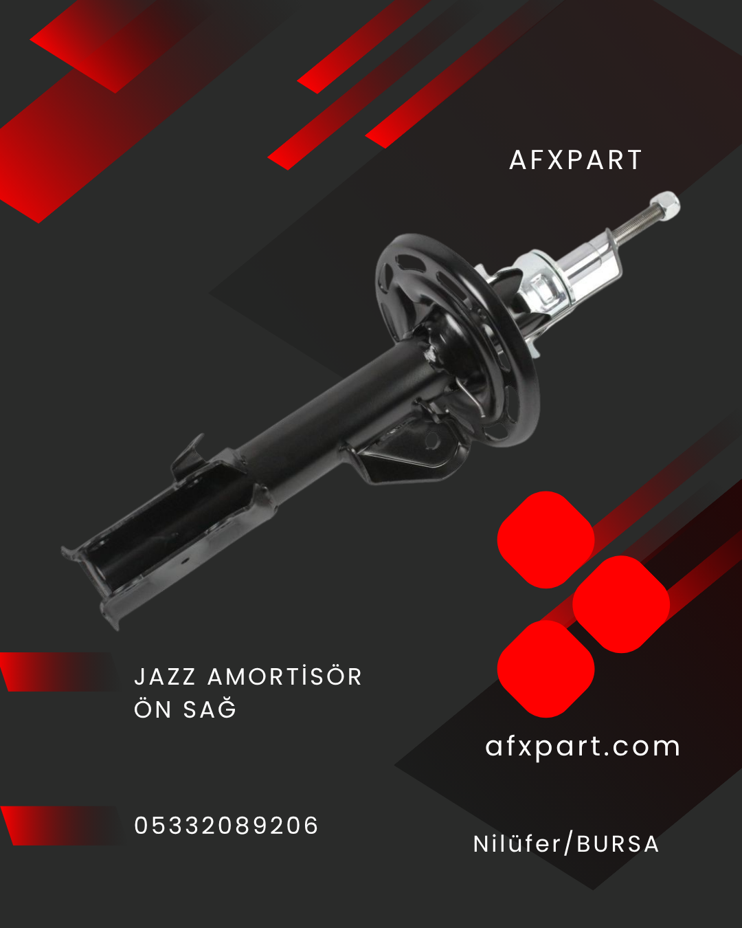 Jazz Amortisör Ön Sağ 2002-2008  51601-SAA-E52