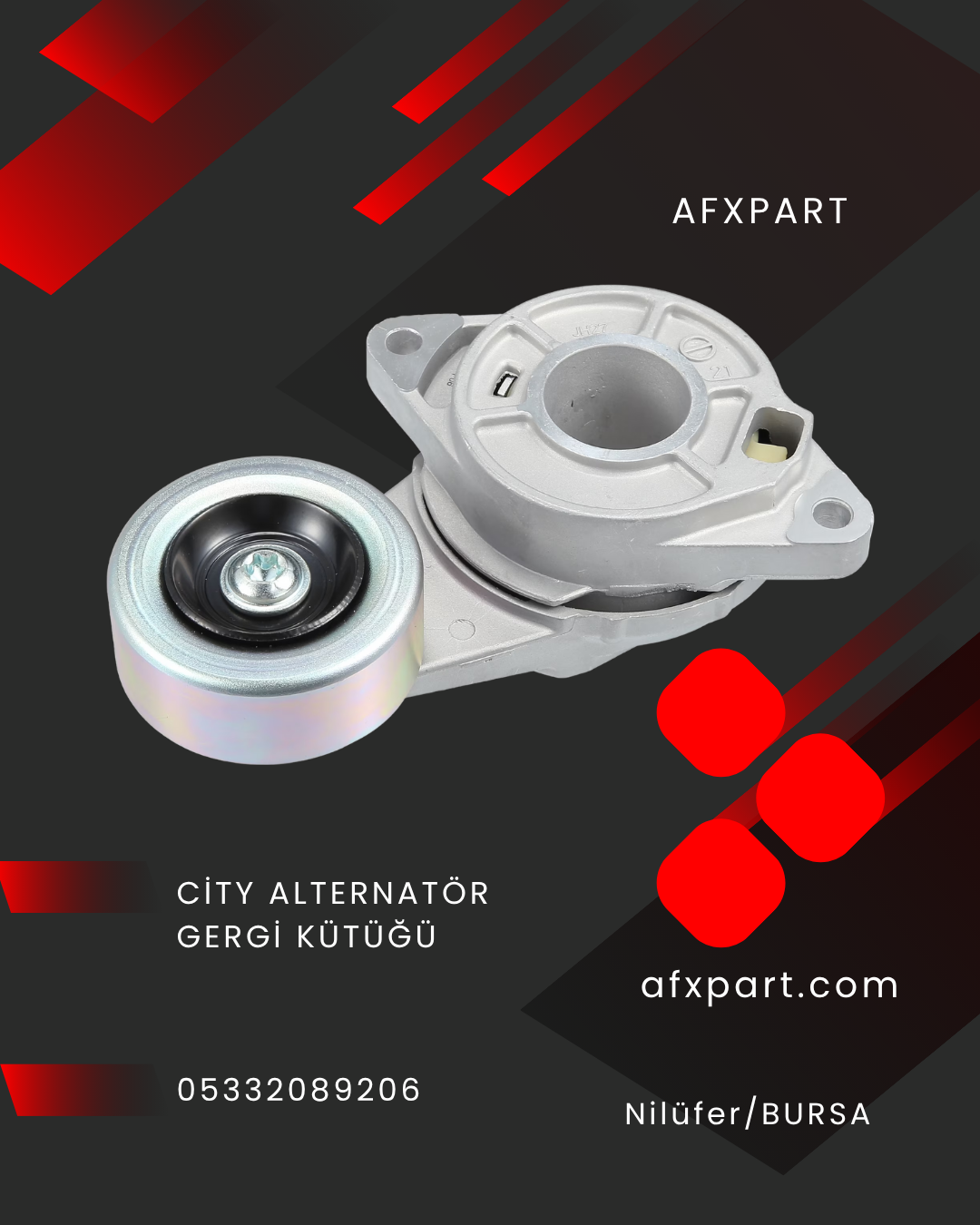 City Alternatör Gergi Kütüğü 2009-2013  1170-RB0-J01